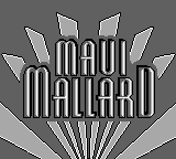 Donald Duck in Maui Title Screen